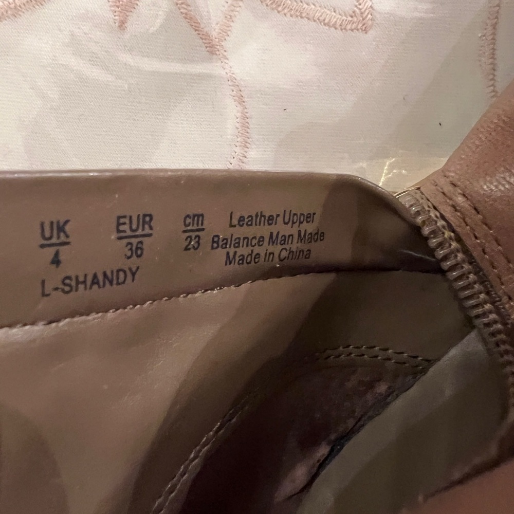 Franco Sarto Tan Ankle Booties - Picture 7 of 7